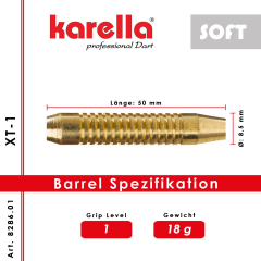 Softdart Karella XT-Serie  XT-1  - 18g