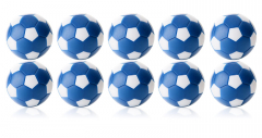 Kickerball 10er Set Winspeed 35mm blau/weiß  | 24g