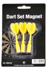 Ersatzpfeile für Dartboard Magnet, 3 St./Set gelb