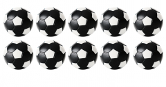Kickerball 10er Set Winspeed 32mm schwarz/weiß 20g