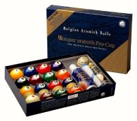 Kugeln Pool Super Aramith Pro 57,2mm Value Pack