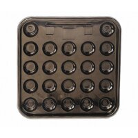 Balltablett für 22 Snookerkugeln (52mm)
