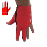 Kamui Quick-Dry Handschuh rot  für die linke Hand Größe XS