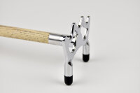 Billard Brückenqueue - zweiteilig 145 cm - chrom flach
