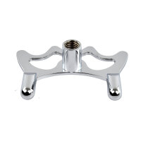 Brückenqueue Pool und Snooker 145cm mit Queuebrücke Chrom flach