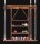 Wandhalter Robertson 6 Queues schwarz