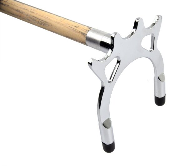 Brückenqueue Pool und Snooker 145cm mit Queuebrücke Chrom hoch