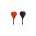 Ersatzflights PVC rot/schw. 25/25 in Dose
