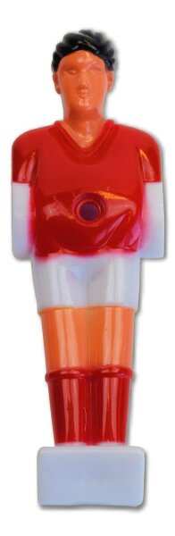 Kickerfigur Hobby II rot/ weiss | 13mm