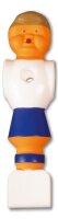 Kickerfigur Champion weiss/ blau | 16mm