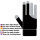 Kamui Quick-Dry Handschuh, schwarz, für die rechte Hand, Größe XXL, XL, L, M, S, XS