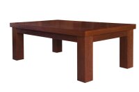Billard Trento Abdeckplatte 8ft. | 2-tlg dkl. Mahagoni