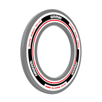Catchring (Auffangring) - Winmau Advance white/red 4453