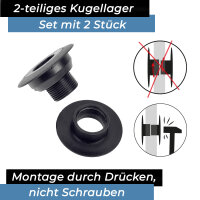 Kugellager Bandito Universal 2-teilig Wandstärke | 25-32mm Set 2 St.