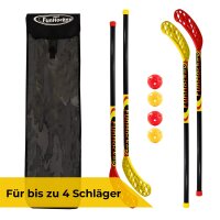 Funhockey Schlager Tragetasche für 4 Schläger/Bälle