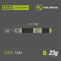 Steeldart Winmau MvG Aspire  1444-23g