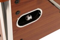 Tischkicker Profi Soccer Deluxe braun