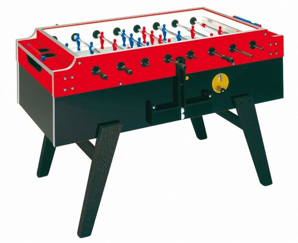 Tischkicker Garlando MasterCup PR Münz 1,- € Glasabdeckung