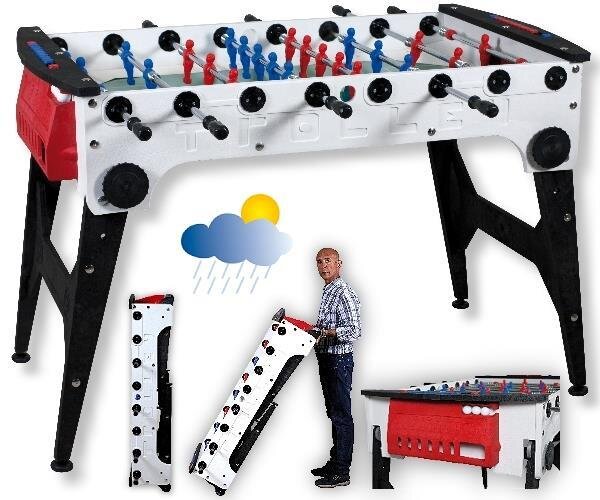 Tischkicker Storm outdoor Trolley klappbar PR