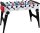 Tischkicker STORM Outdoor TROLLEY PR Klappbar