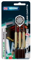 Steeldart Winmau Broadside brass 1225-22g