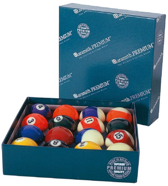 Billardkugeln Poolbillard Aramith Premium 57,2mm