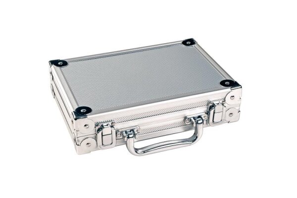 Dartkoffer Alu PAK Luxus silber