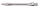 Shaft Alu medium silber