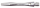 Shaft Alu short silber