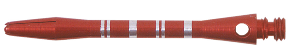 Shaft Alu Stripe medium rot
