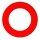 Catchring Karella Stoff 4-tlg rot
