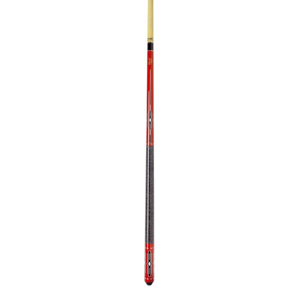 Poolbillard-Queue Cuetec Newline N-2 rot