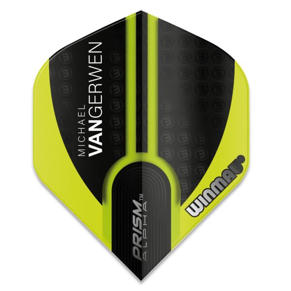 Flights Winmau Prism Alpha MvG Extra Thick 6915-144 grün.schw.