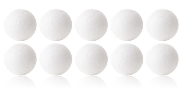 Kickerball 10er Set Winspeed 35mm weiß  | 24g
