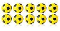 Kickerball 10er Set Winspeed 35mm gelb/schwarz | 24g