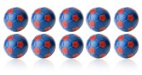 Kickerball 10er Set Winspeed 35mm blau/rot  | 24g