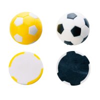 Kickerball 10er Set Winspeed 35mm orange/weiß - 24g