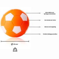 Kickerball 10er Set Winspeed 35mm orange/weiß - 24g