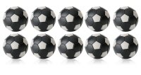 Kickerball 10er Set Winspeed 35mm schwarz/silber | 24g