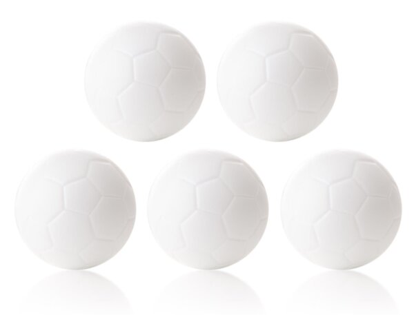 Kickerball 5er Set Winspeed 35mm weiß | 24g
