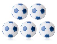 Kickerball 5er Set Winspeed 35mm weiß/blau | 24g