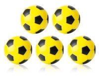 Kickerball 5er Set Winspeed 35mm gelb/schwarz | 24g