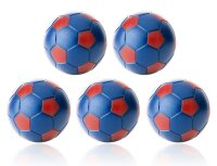 Kickerball 5er Set Winspeed 35mm blau/rot  | 24g