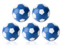 Kickerball 5er Set Winspeed 35mm blau/weiß  | 24g
