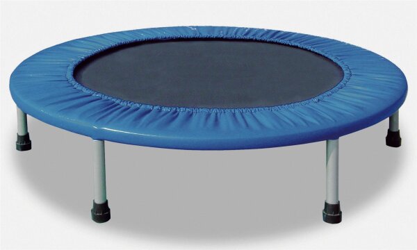 Trampolin GARLANDO 97 cm Ø Standard vormontiert Blau