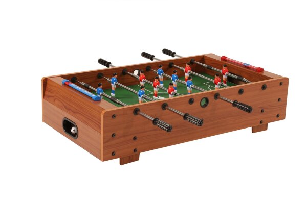 Mini-Tischkicker Teleskop SA  94x51x23 Tischaufleger braun
