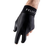 Billardhandschuh Felice Fingerless Profi schwarz