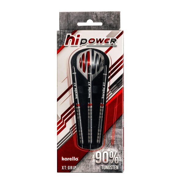 Steeldart Karella HiPower 22g schwarz 90% Tungsten