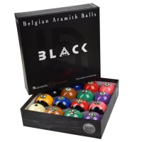 Kugeln Poolbillard Duramith Tournament Black TV 57,2mm