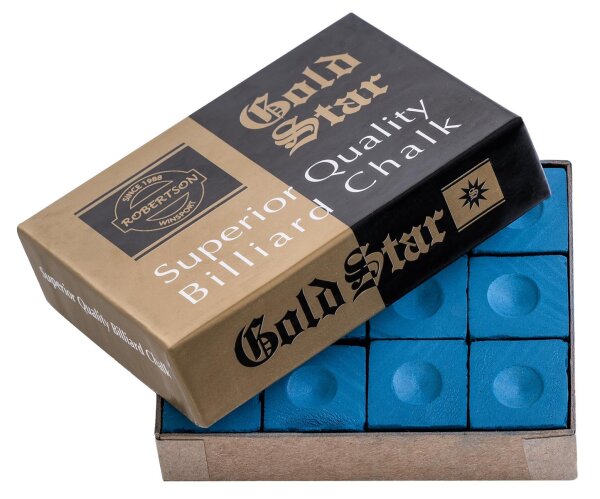 Kreide Robertson Gold Star sky-blue Schachtel (12 St.)